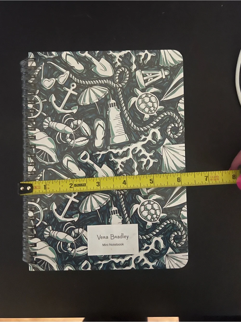 Vera Bradley Shore enough mini notebook